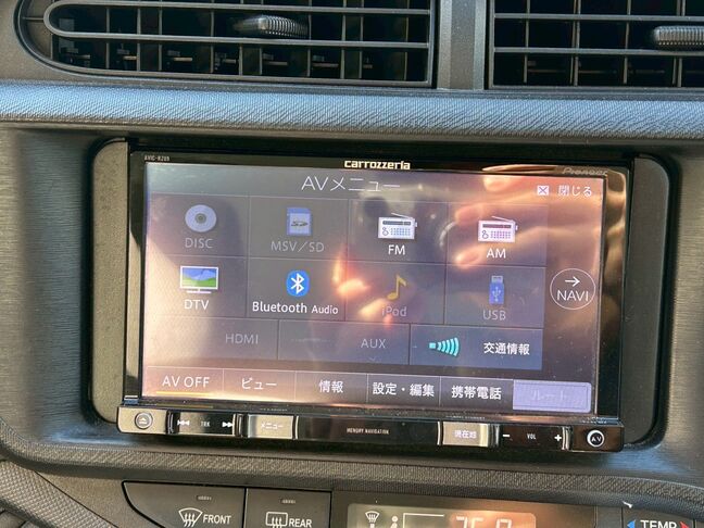 多彩なAV機能！音楽やテレビも楽しめます。【アクア】